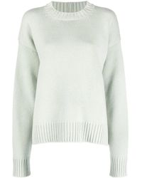 Jil Sander - Fine Knit Cotton-Cashmere Jumper - Lyst