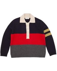 NAMACHEKO - Gareth Colour-Block Polo Shirt - Lyst