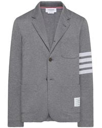 Thom Browne - Double Face Knit 4-Bar Sack Jacket - Lyst