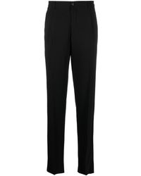 Giorgio Armani - Pleat-Detail Tailored Trousers - Lyst