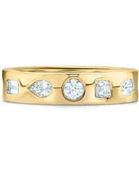 Kwiat - 18Kt Fancy Shape Diamond Stackable Ring - Lyst