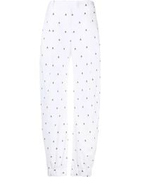 The Attico - Pants With Print - Lyst