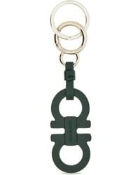 Ferragamo - ガンチーニ レザーキーホルダー - Lyst