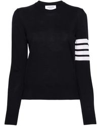 Thom Browne - 4-Bar Merino Wool Sweater - Lyst