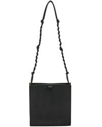 Jil Sander - Medium Tangle Lizard-embossed Crossbody Bag - Lyst
