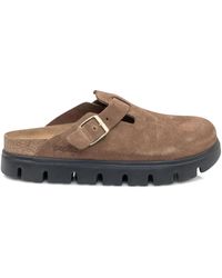Birkenstock - Boston Suede Mules - Lyst