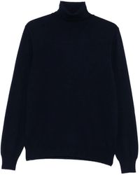 Gran Sasso - Turtleneck Wool Sweater - Lyst
