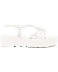 Gianvito Rossi - Hebe Leather Sandals - Lyst