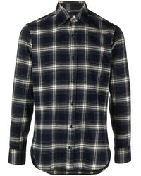 Tintoria Mattei 954 - Checked Flannel Shirt - Lyst