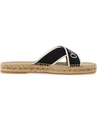 Off-White c/o Virgil Abloh - Criss-Cross Espadrilles - Lyst