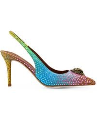 Kurt Geiger - Belgravia Sling Crystal-Embellished Pumps - Lyst