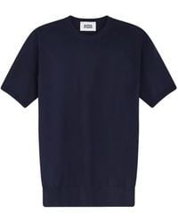 Alpha Studio - Short-Sleeve Crew-Neck T-Shirt - Lyst