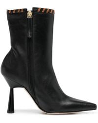 Alohas - Leo 120Mm Leather Ankle Boots - Lyst