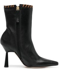 Alohas - Leo 120Mm Leather Ankle Boots - Lyst
