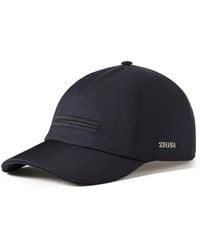 ZEGNA - Microfiber Motorin Baseball Cap - Lyst
