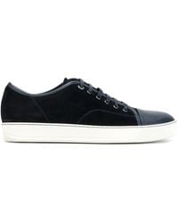 Lanvin Toe-capped Trainers - Blue