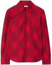 Burberry - Kariertes Hemd - Lyst