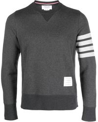 Thom Browne - Classic Loopback 4-Bar Sweatshirt - Lyst
