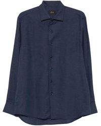 Brioni - Overhemd Met Knoopsluiting - Lyst