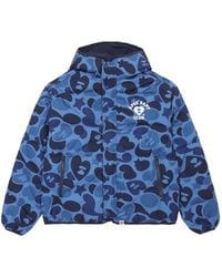 AAPE BY A BATHING AP - Camouflage-Print Padded Jacket - Lyst