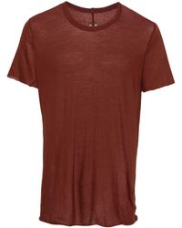 Rick Owens - Rolled-edge T-shirt - Lyst