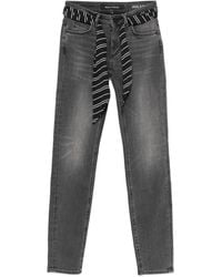 Marc O' Polo - Striped-Belt Jeans - Lyst