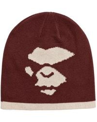 A Bathing Ape - Gorro Con Logo Gráfico - Lyst