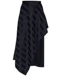 Vivienne Westwood - Jupe Asymétrique Cassandra À Rayures - Lyst