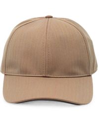 Sease - Baseballkappe Mit Fischgrätenmuster - Lyst
