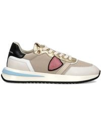 Philippe Model - Tropez 2.1 Low Triangle Patch Sneakers - Lyst