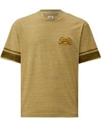C.P. Company - Striped Short-Sleeve T-Shirt - Lyst