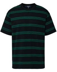 Comme des Garçons - Striped-Print Chest-Pocket T-Shirt - Lyst
