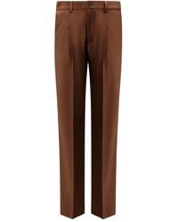 Hevò - Torrecanne Pleated Trousers - Lyst