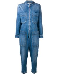 Stella McCartney Denim Boilersuit - Blue