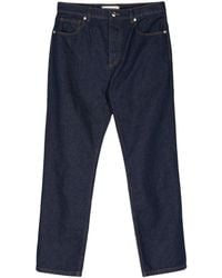 Maison Kitsuné - Straight Denim Jeans - Lyst