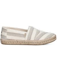 TOMS - Alpargata Rope Striped Slip-On Espadrilles - Lyst