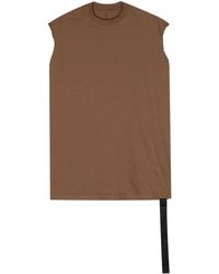 Rick Owens - Tarp Trägershirt aus Bio-Baumwolle - Lyst