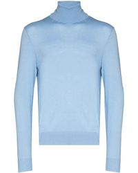 Dolce & Gabbana - Roll-Neck Fine-Knit Jumper - Lyst