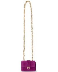 Pinko - Love Birds Pearl-Embellished Belt Bag - Lyst