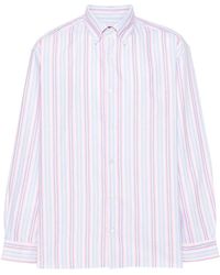 A.P.C. - Mathias Striped Shirt - Lyst
