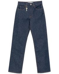 Carven - Key-Charm Straight-Leg Jeans - Lyst