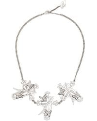 Blumarine - Cross-Embellished Choker - Lyst
