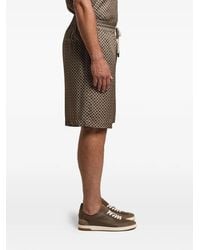 Peserico - Drawstring Patterned Shorts - Lyst