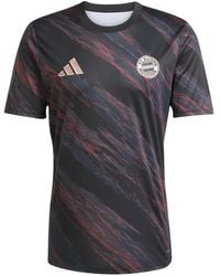 adidas - Fc Bayern 25/26 Graphic-Print Warm-Up T-Shirt - Lyst