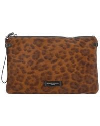 Gianni Chiarini - Hermy Animalier-Print Clutch Bag - Lyst