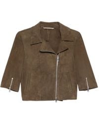 The Jack Leathers - Mimi Suede Biker Jacket - Lyst