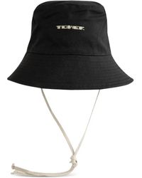 Rick Owens - Gilligan Embroidered Bucket Hat - Lyst