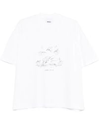 Bonsai - T-Shirt mit grafischem Print - Lyst
