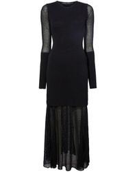 Proenza Schouler - Semi-sheer Knit Maxi Dress - Lyst