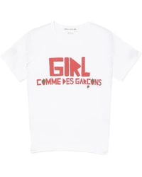 Comme des Garçons - T-Shirt À Logo Imprimé - Lyst